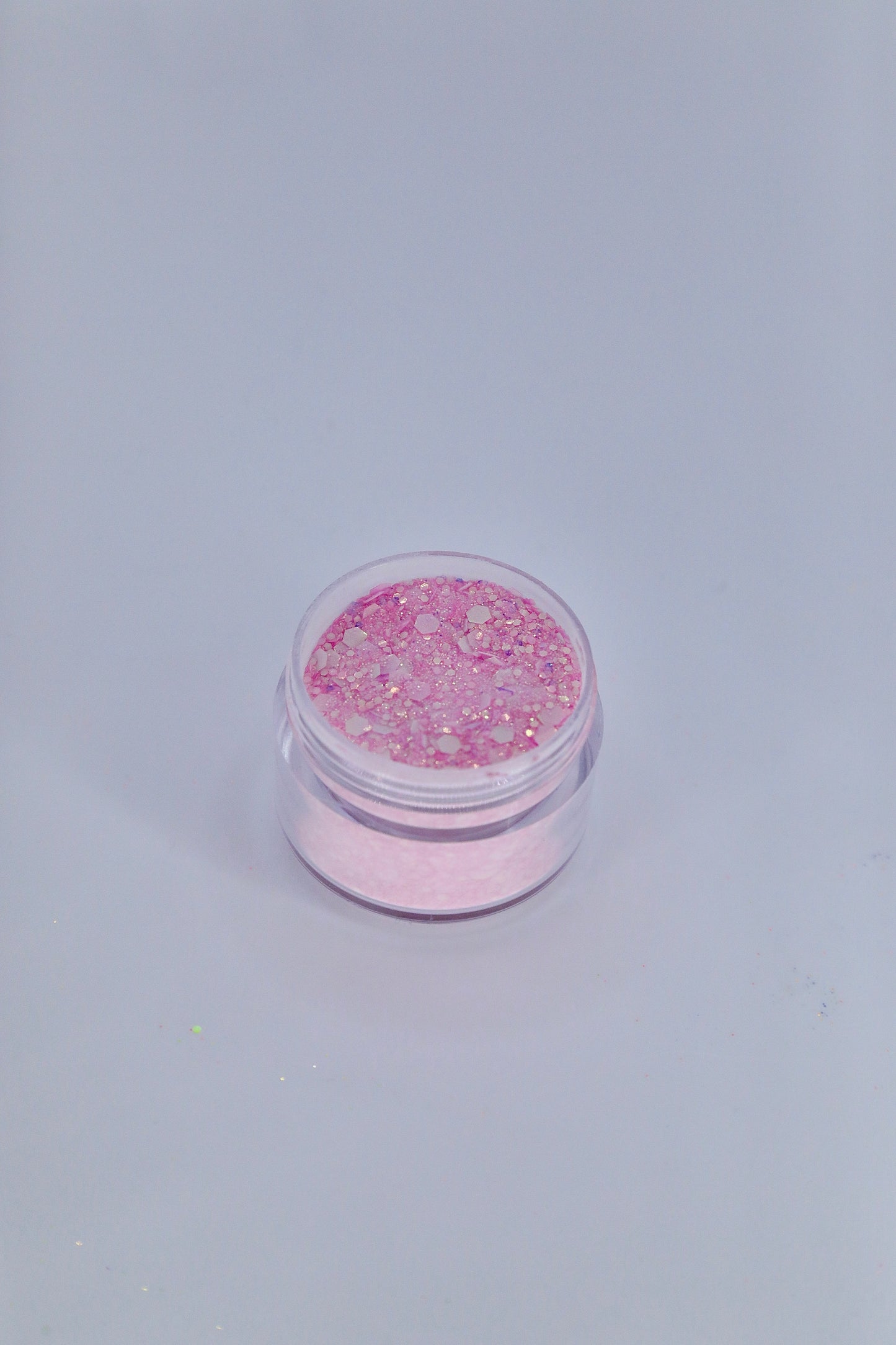 SR Pink Glitter Acrylic Powder