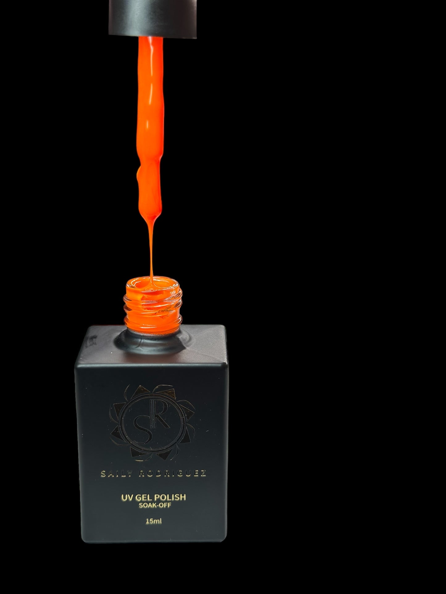 SR NEON ORANGE GEL POLISH