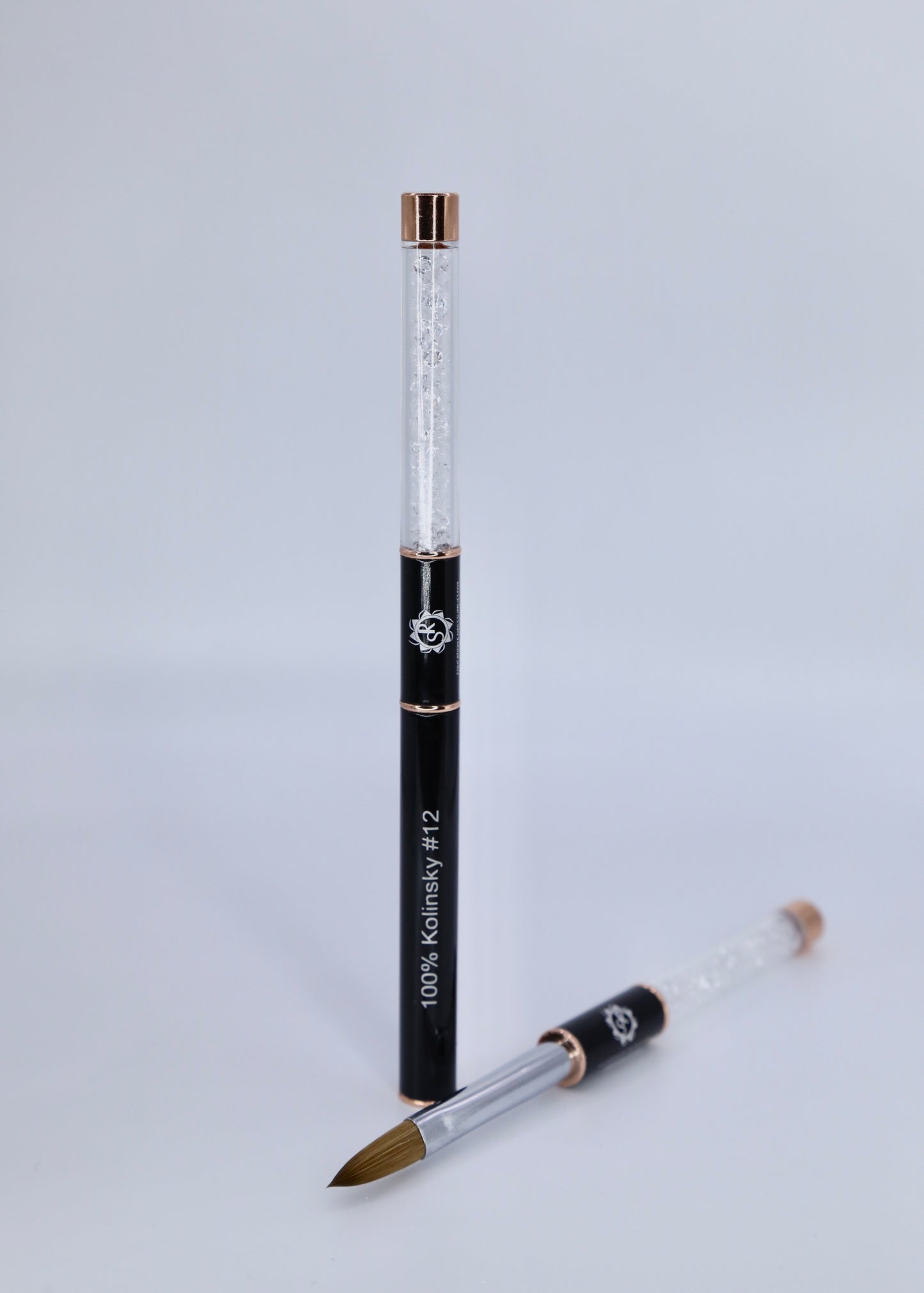 SR acrylic brush #12 ( with Swarovski )