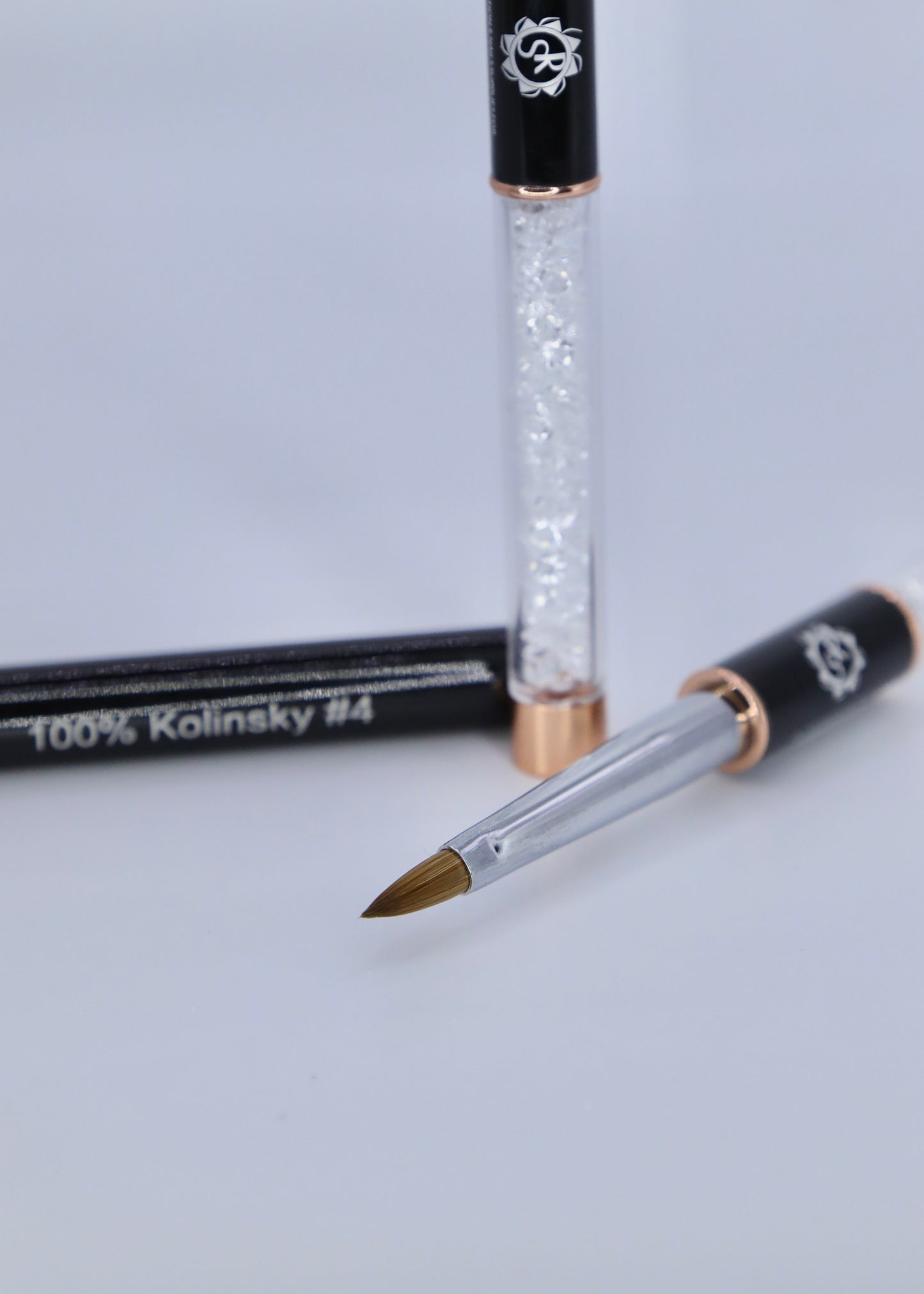 SR acrylic brush #4 (with Swarovski)