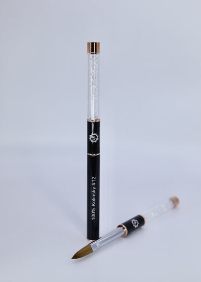 SR acrylic brush #12 ( with Swarovski )