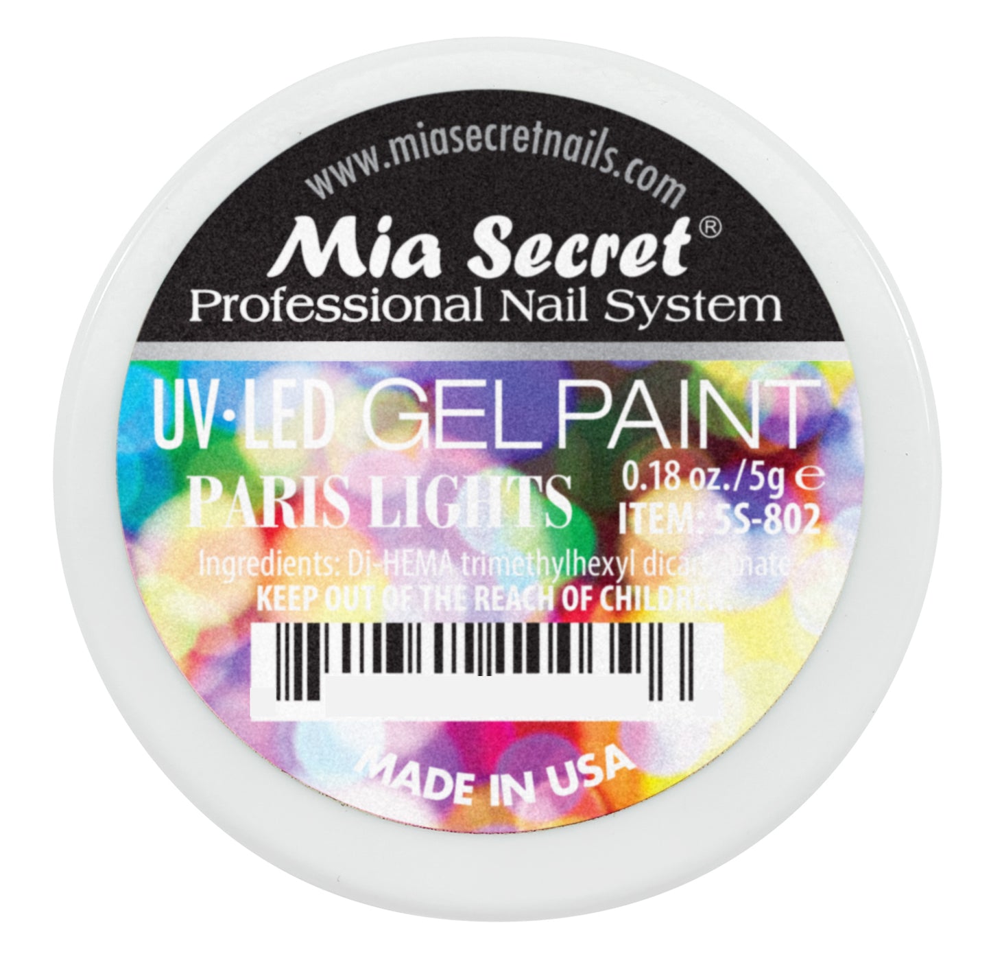 Mia Secret Gel Paint - Paris Lights