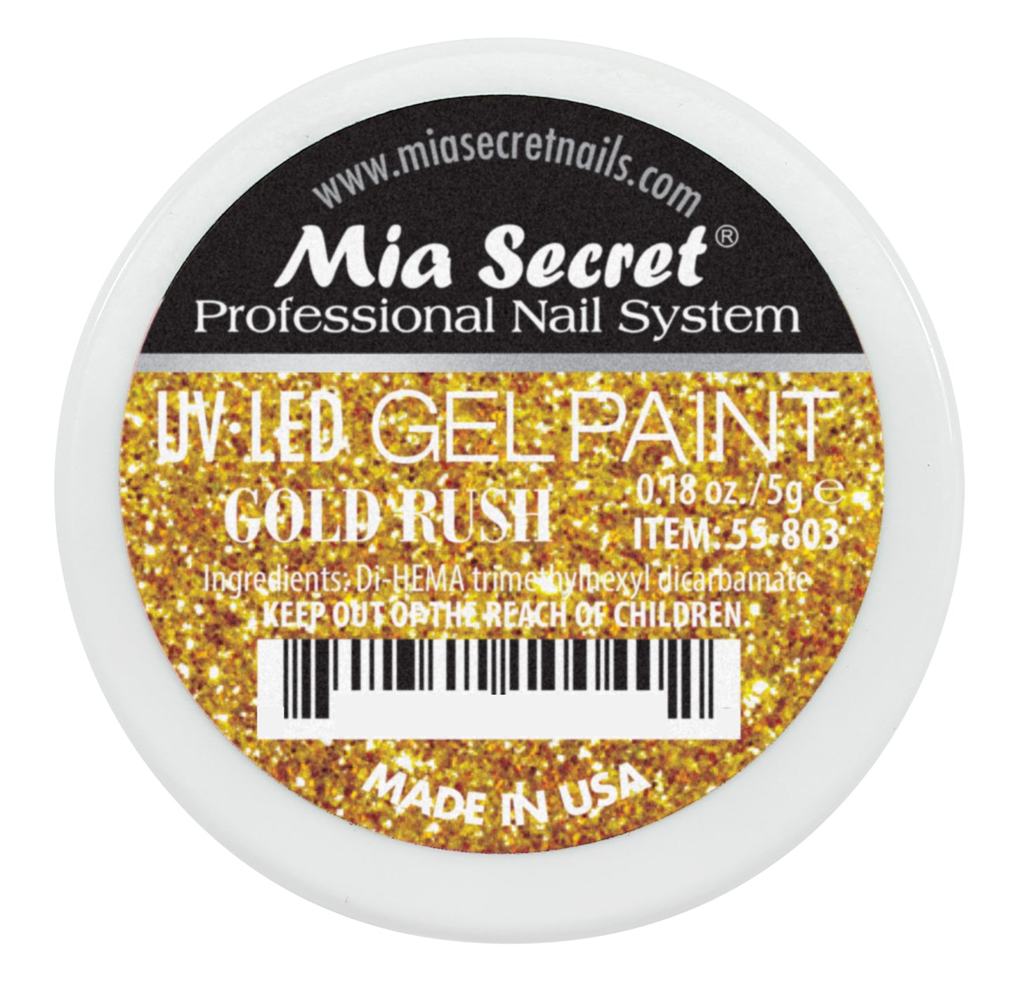 Mia Secret Gel Paint - Gold Rush