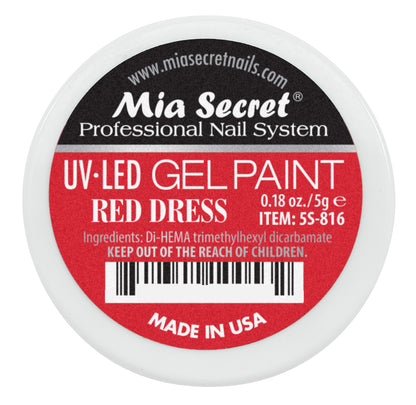 Mia Secret Gel Paint - Red Dress