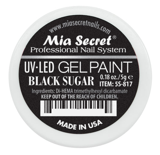 Mia Secret Gel Paint - Black Sugar