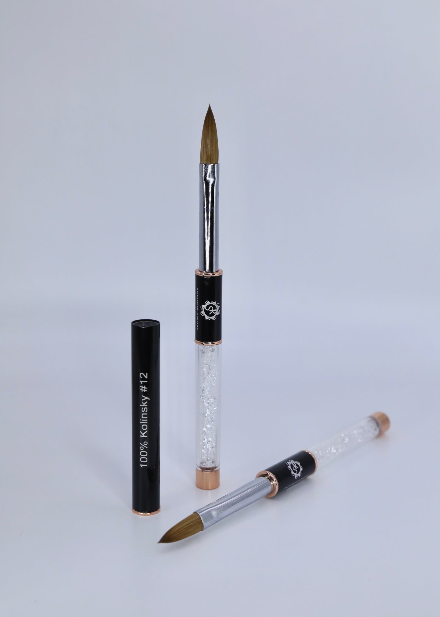 SR acrylic brush #12 ( with Swarovski )