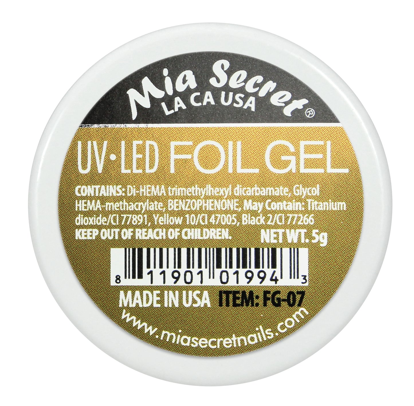 UV-LED Foil Gel for Nails