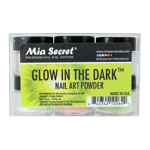 Glow In The Dark Acrylic Powder Collection