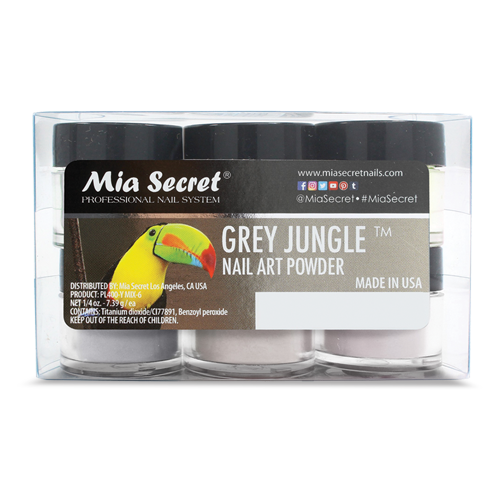 Gray Jungle Acrylic Powder Collection