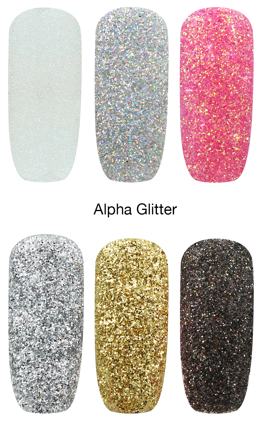 Alpha & Dusty Glitter